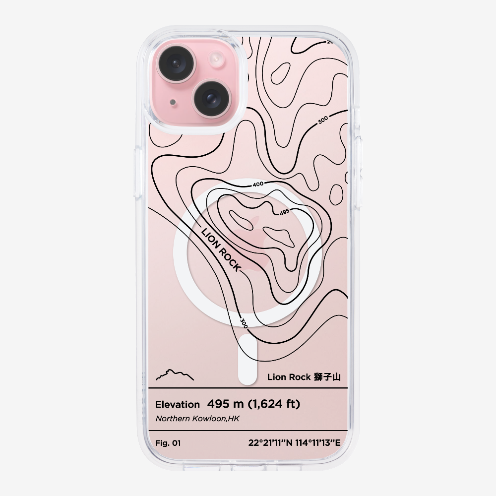 Lionrock Contour (Black) Phone Case