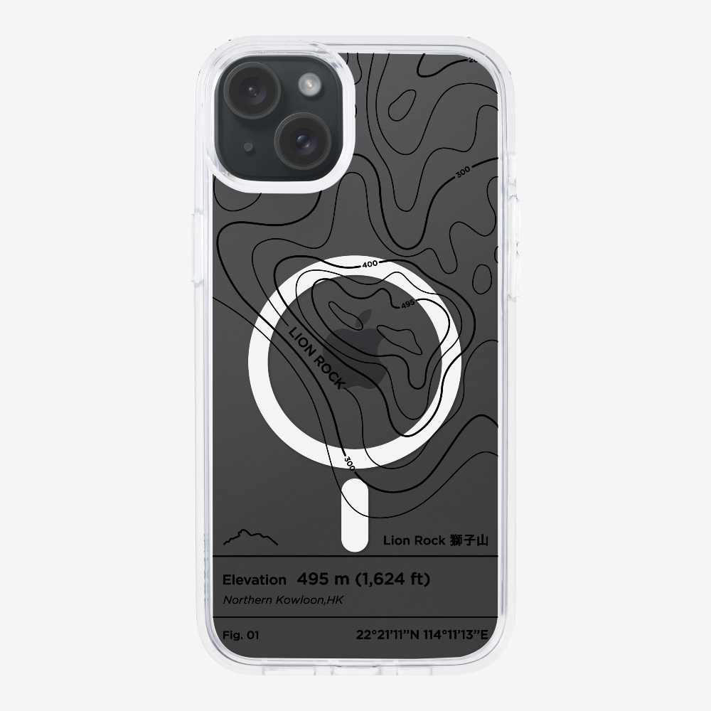 Lionrock Contour (Black) Phone Case