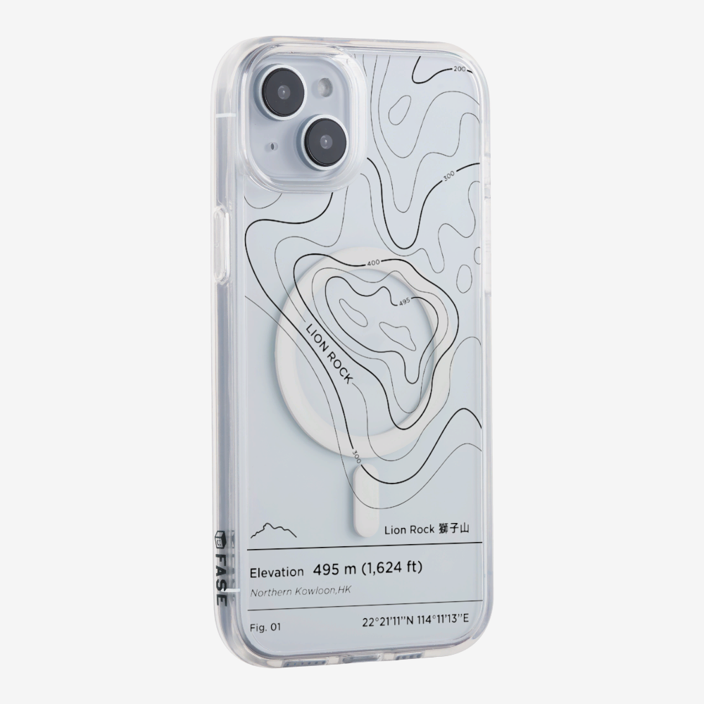 Lionrock Contour (Black) Phone Case