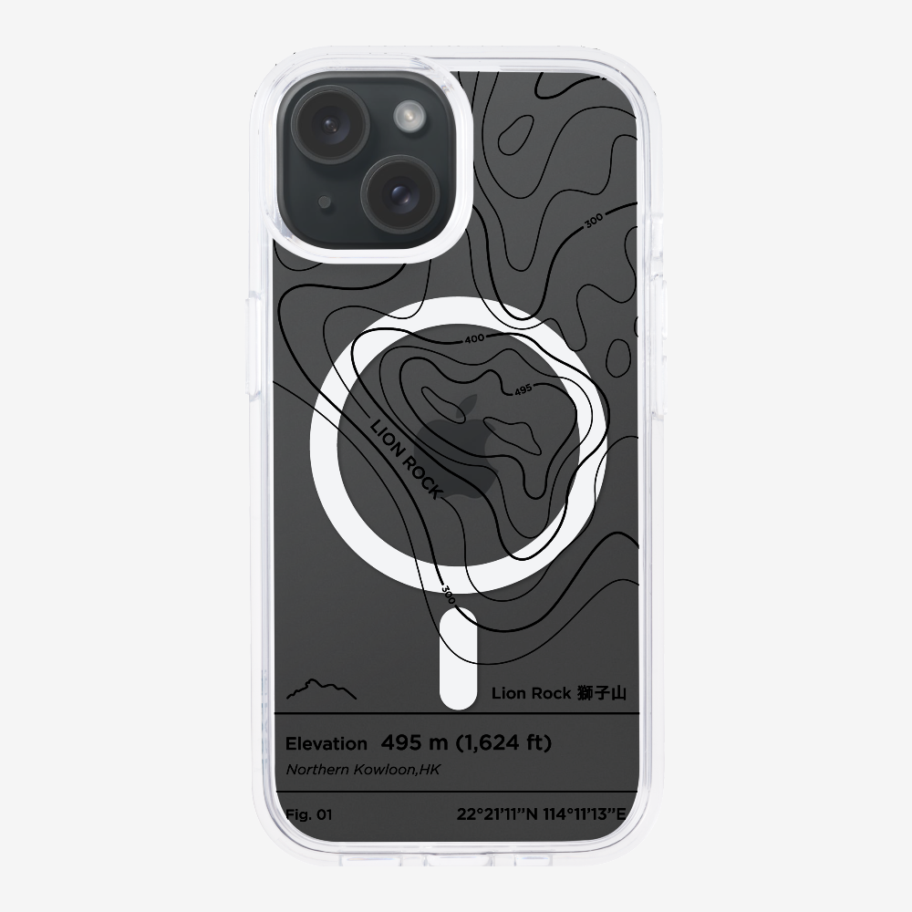 Lionrock Contour (Black) Phone Case