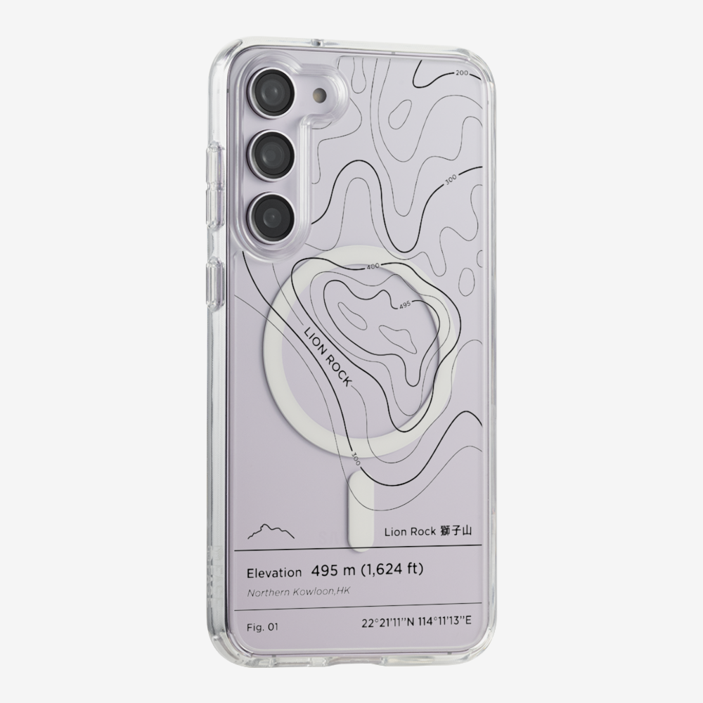 Lionrock Contour (Black) Phone Case