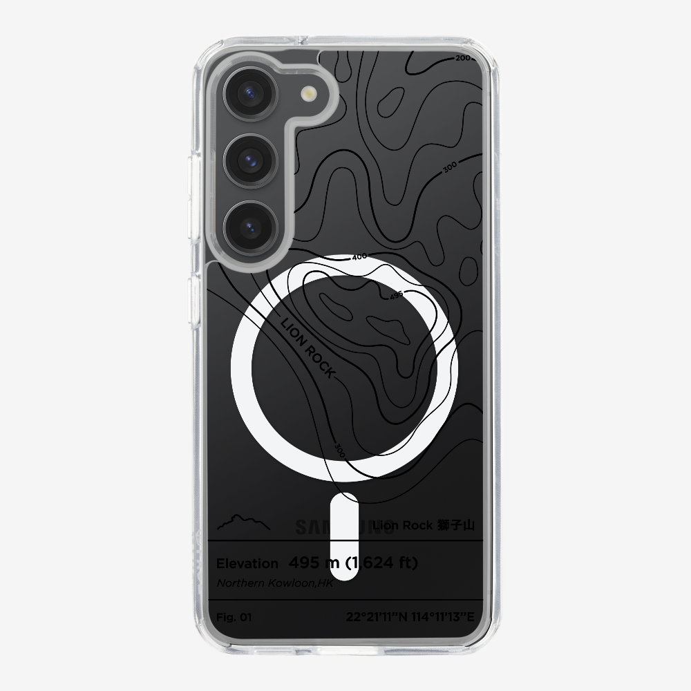 Lionrock Contour (Black) Phone Case