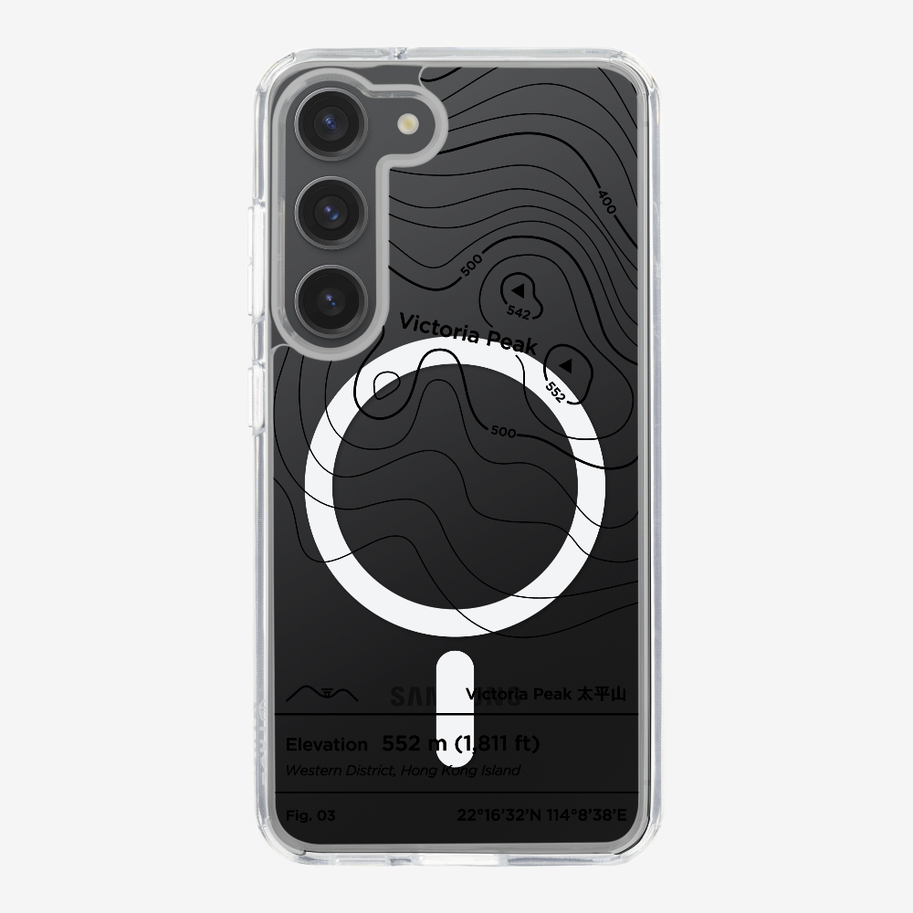 VictorialPeak Contour (Black) Phone Case