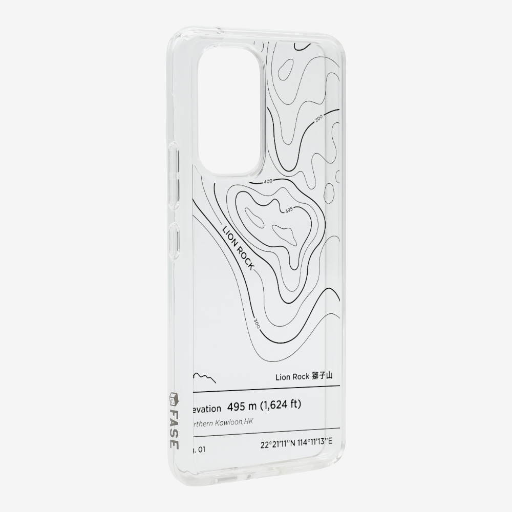 Lionrock Contour (Black) Phone Case