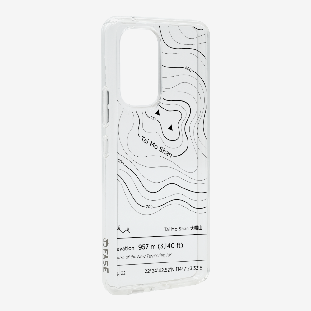 TaiMoShan Contour (Black) Phone Case