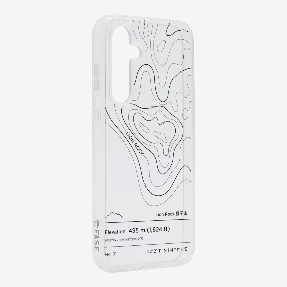 Lionrock Contour (Black) Phone Case