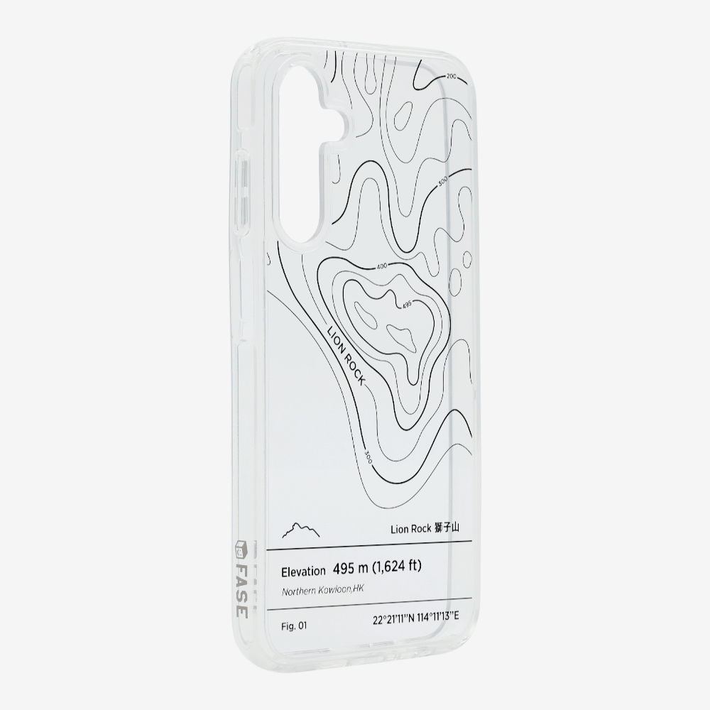 Lionrock Contour (Black) Phone Case