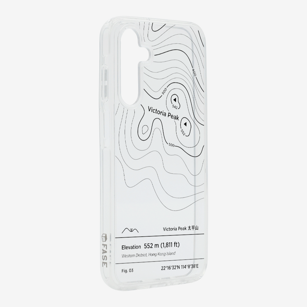 VictorialPeak Contour (Black) Phone Case