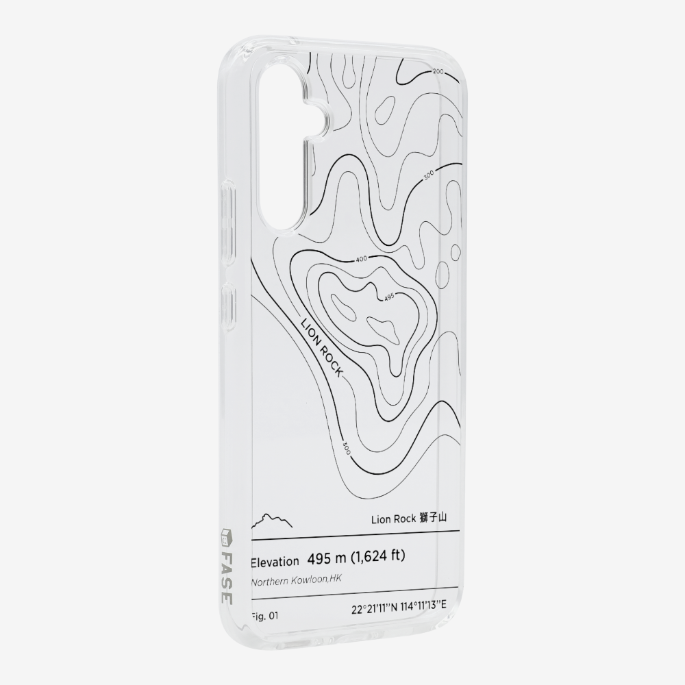 Lionrock Contour (Black) Phone Case