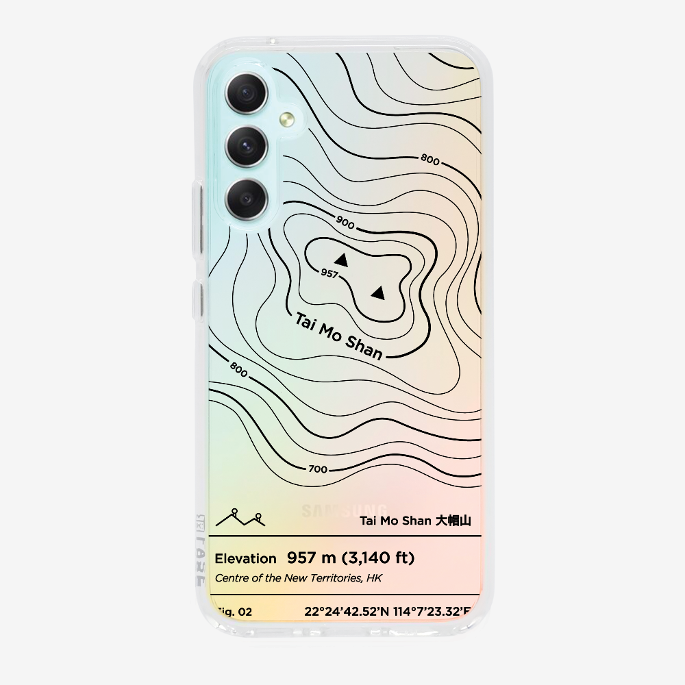 TaiMoShan Contour (Black) Phone Case