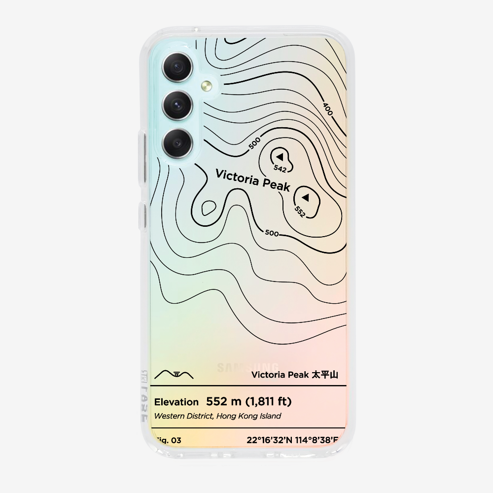 VictorialPeak Contour (Black) Phone Case