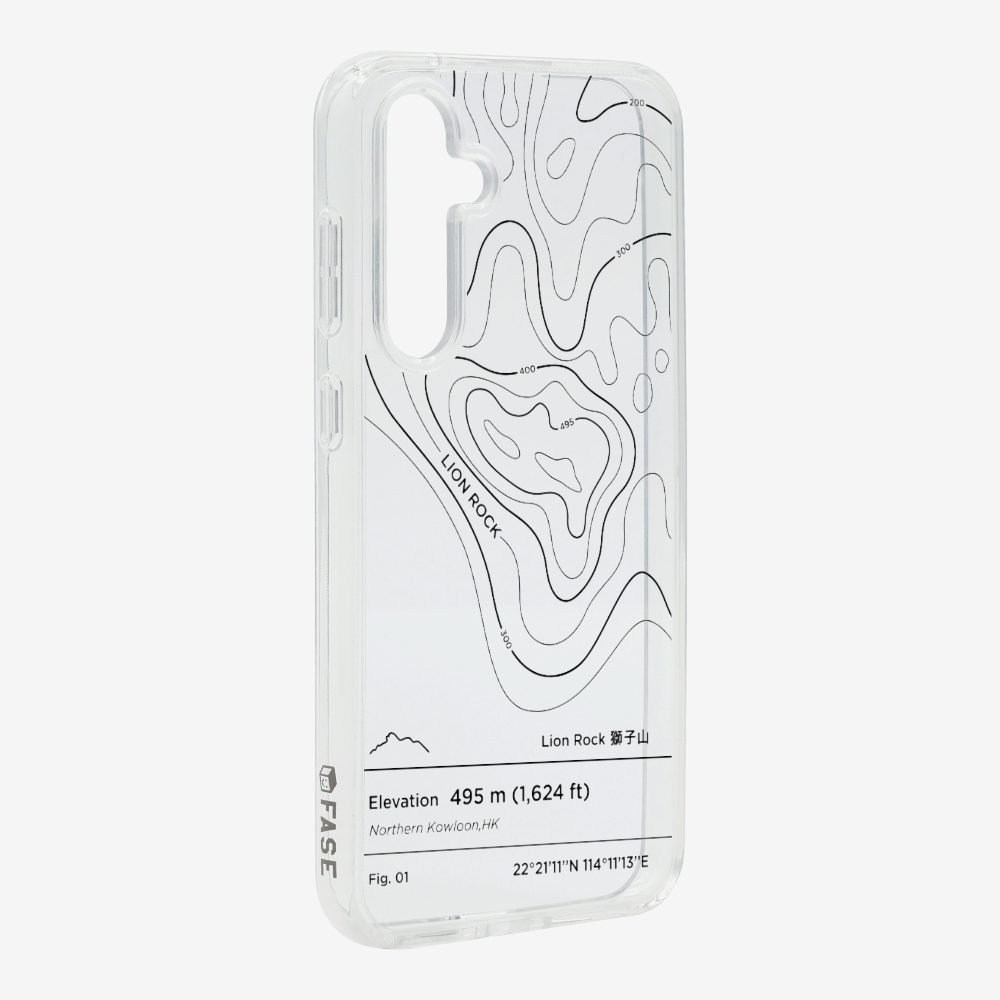 Lionrock Contour (Black) Phone Case