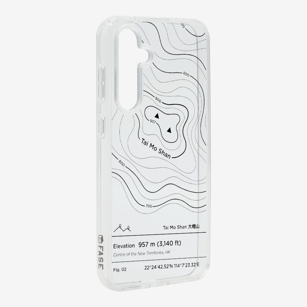 TaiMoShan Contour (Black) Phone Case