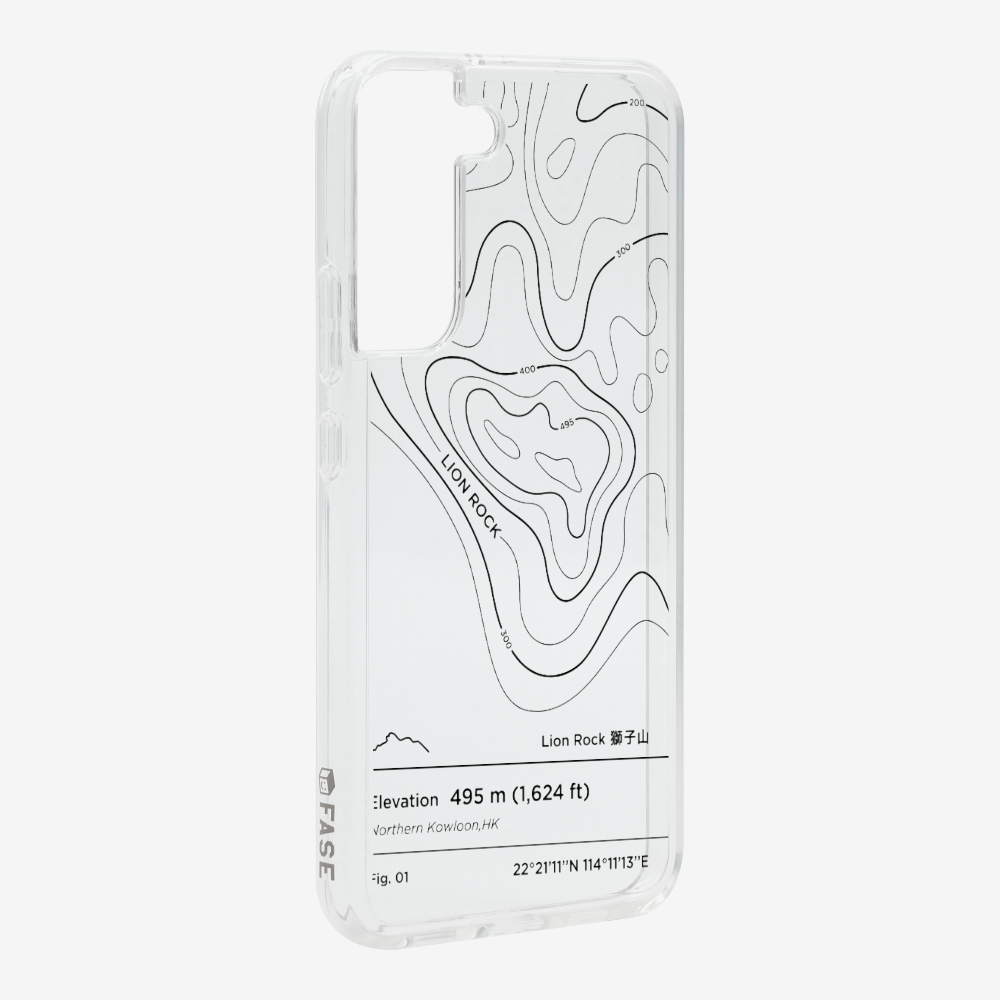 Lionrock Contour (Black) Phone Case