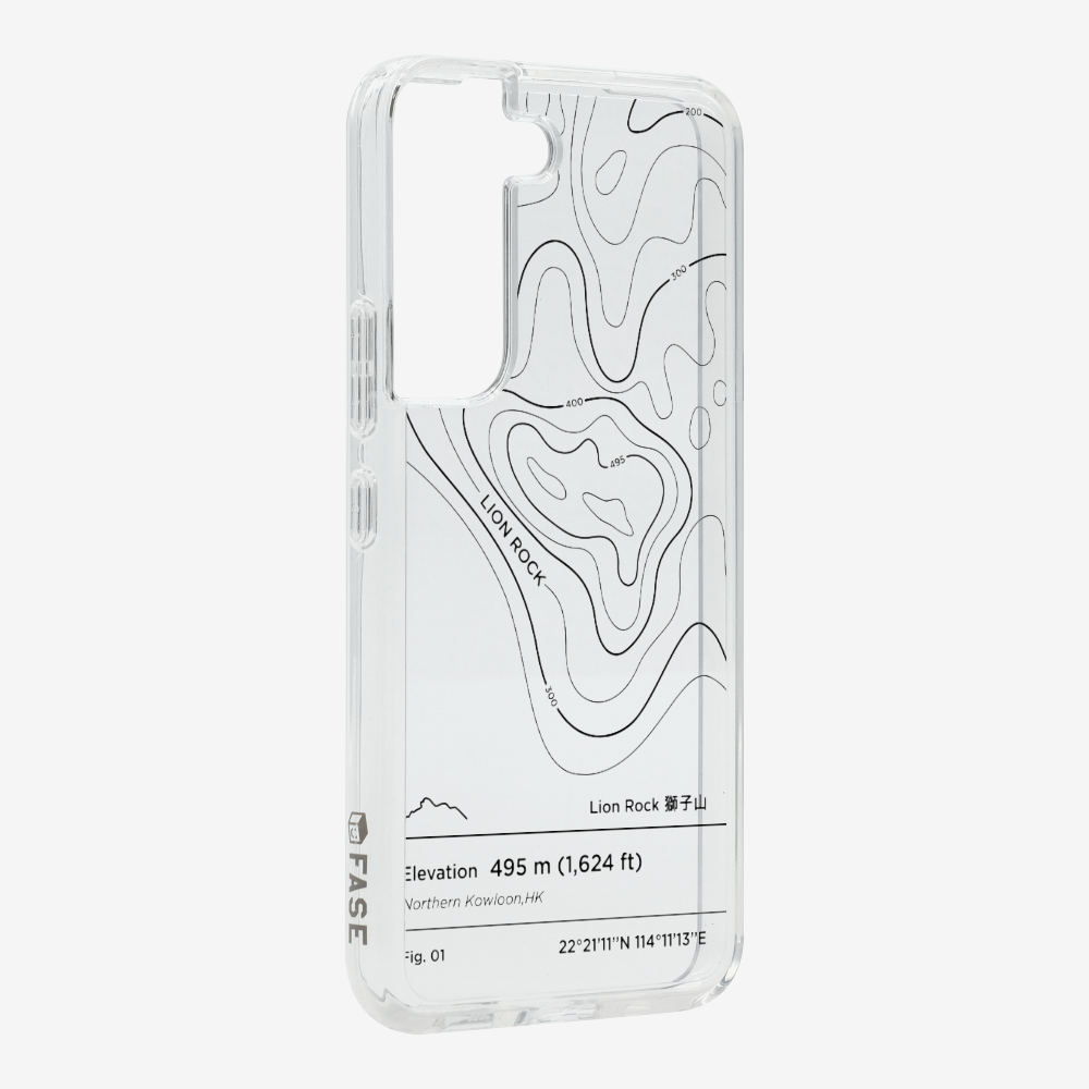 Lionrock Contour (Black) Phone Case