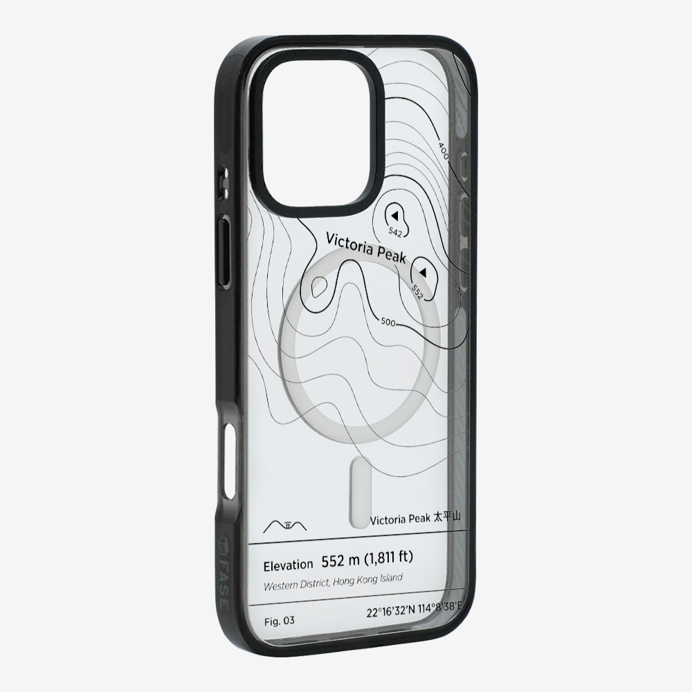 VictorialPeak Contour (Black) Phone Case