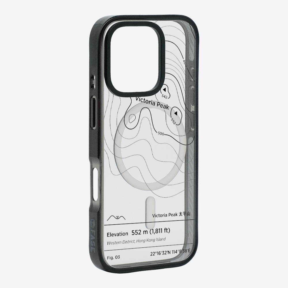 VictorialPeak Contour (Black) Phone Case