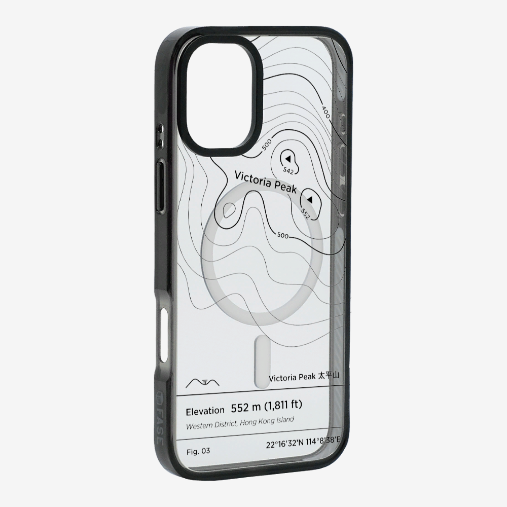 VictorialPeak Contour (Black) Phone Case