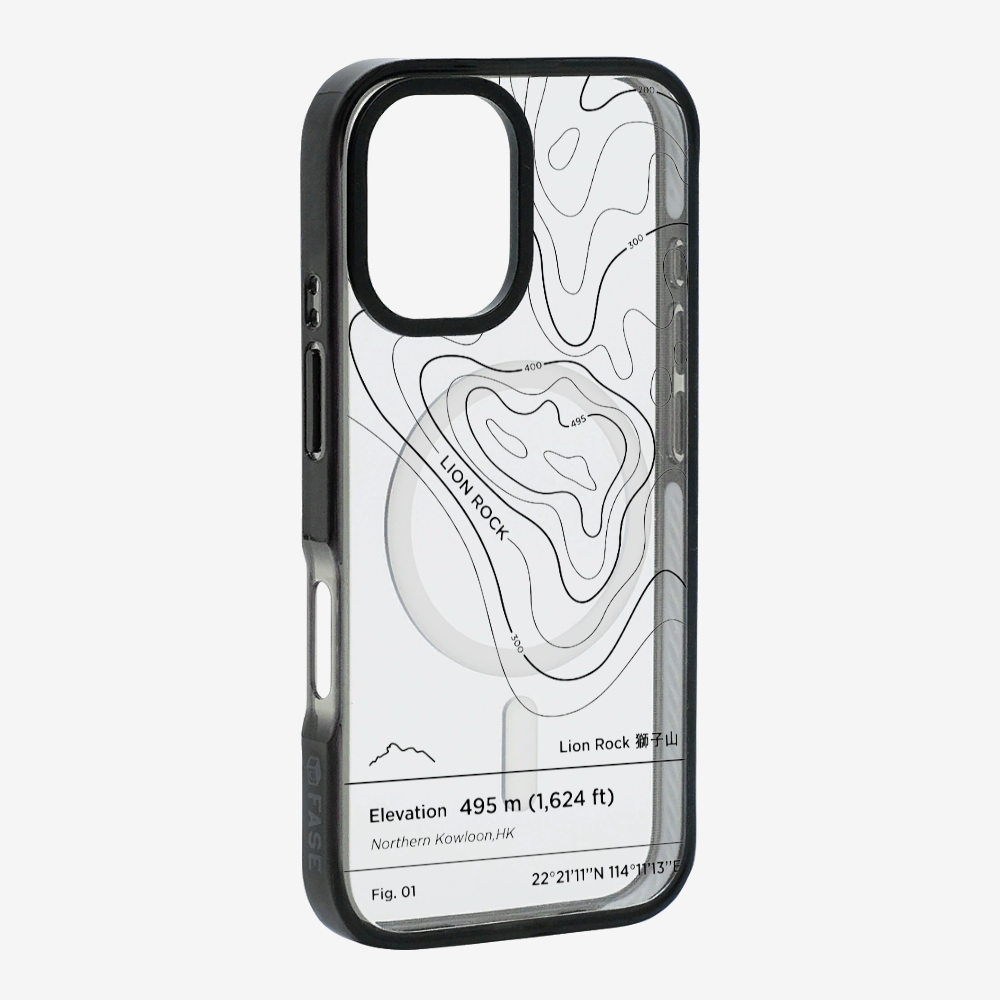 Lionrock Contour (Black) Phone Case