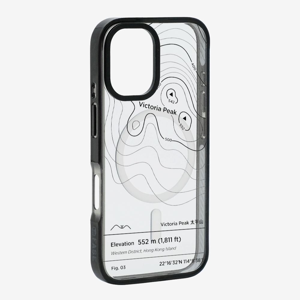 VictorialPeak Contour (Black) Phone Case