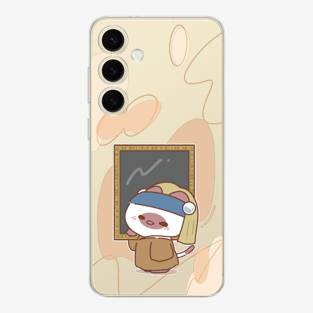 Chu Bee with a Pearl Earring Phone Case