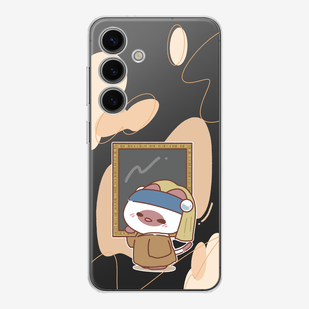 Chu Bee with a Pearl Earring Phone Case