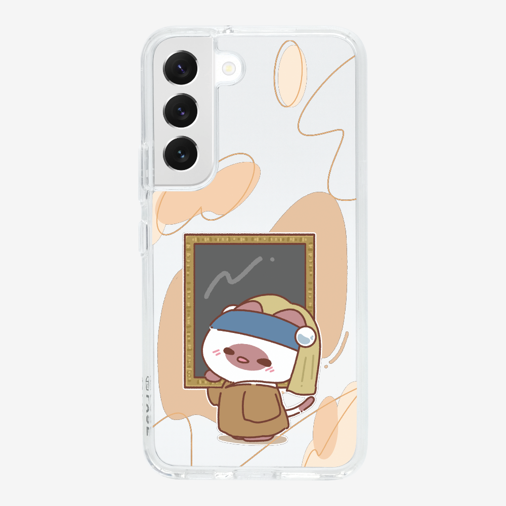 Chu Bee with a Pearl Earring Phone Case