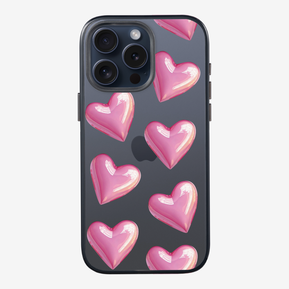 Pink Heart Phone Case