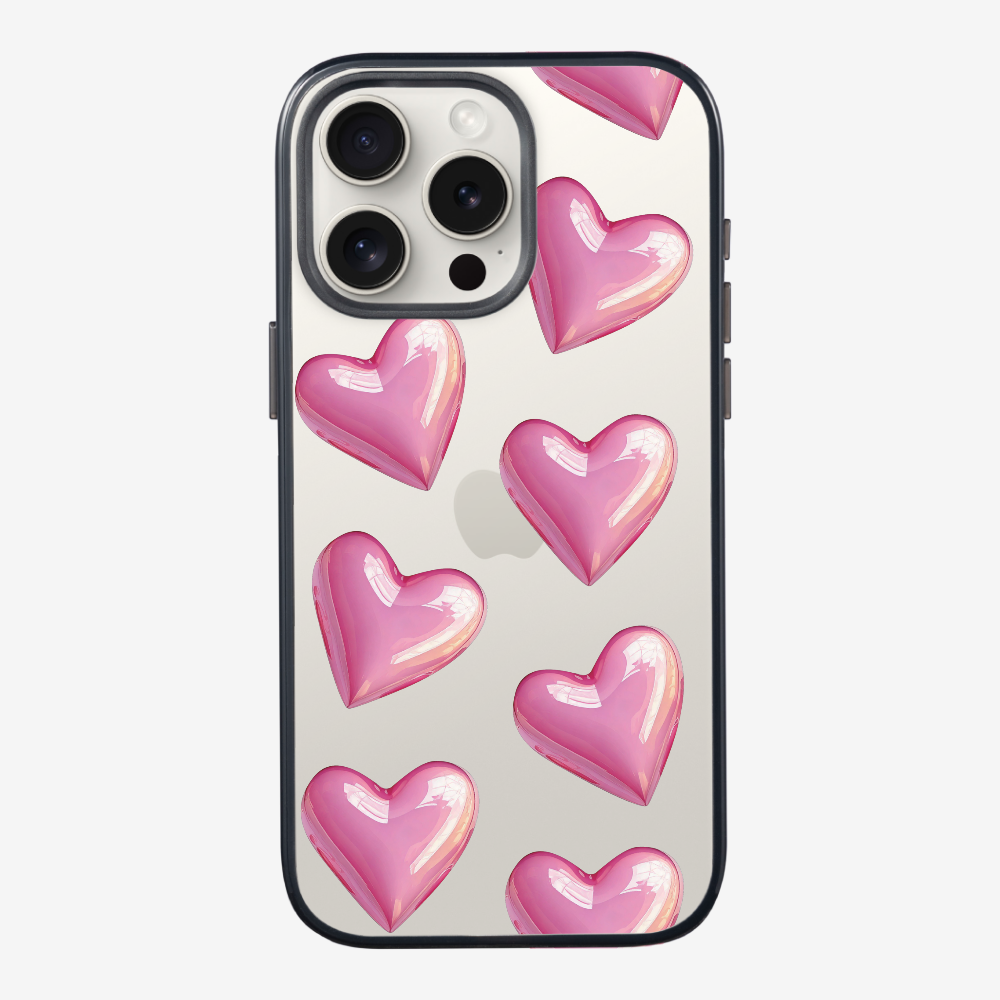 Pink Heart Phone Case