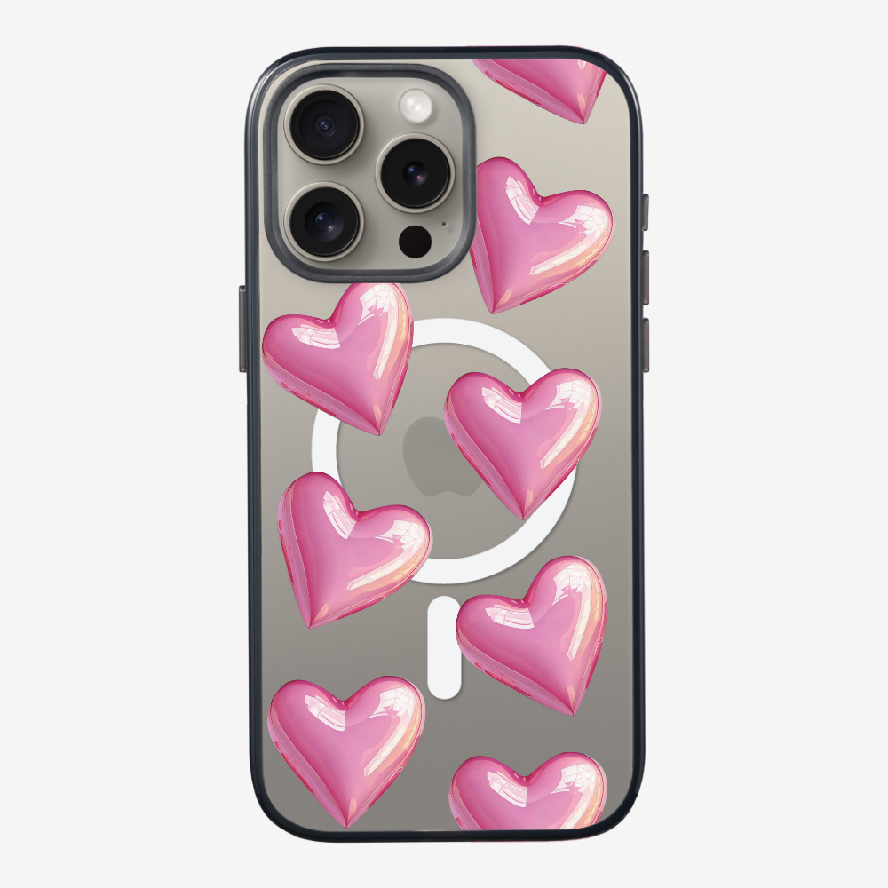 Pink Heart Phone Case