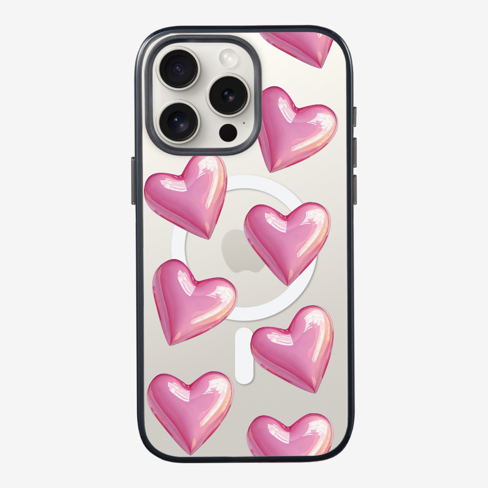 Pink Heart Phone Case