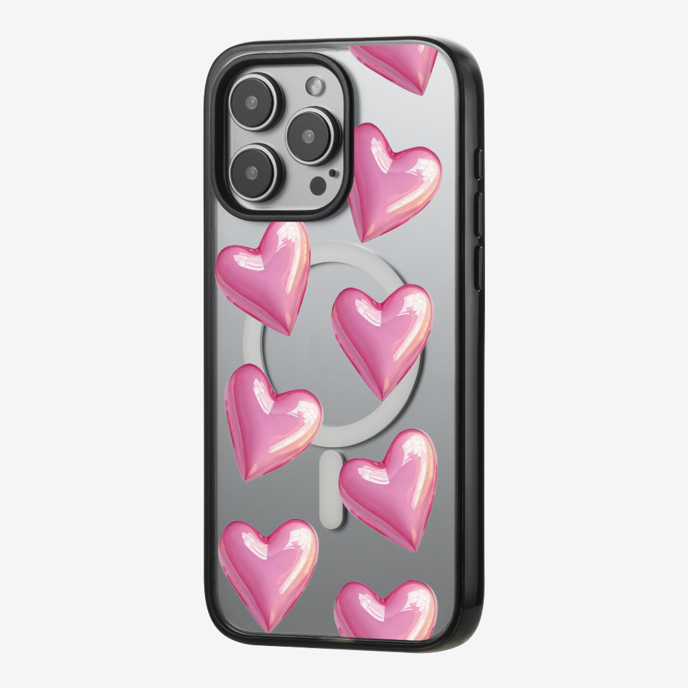 Pink Heart Phone Case