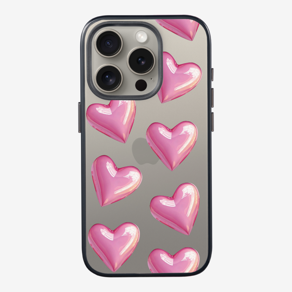 Pink Heart Phone Case