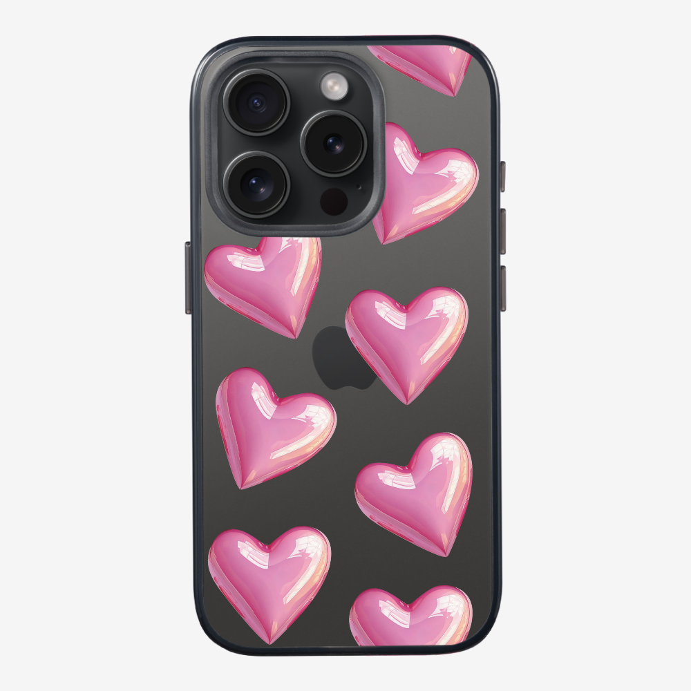 Pink Heart Phone Case