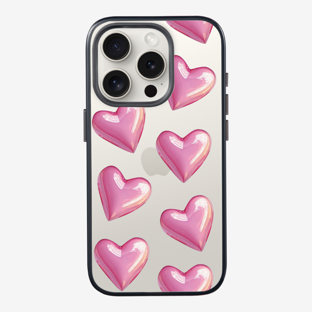 Pink Heart Phone Case