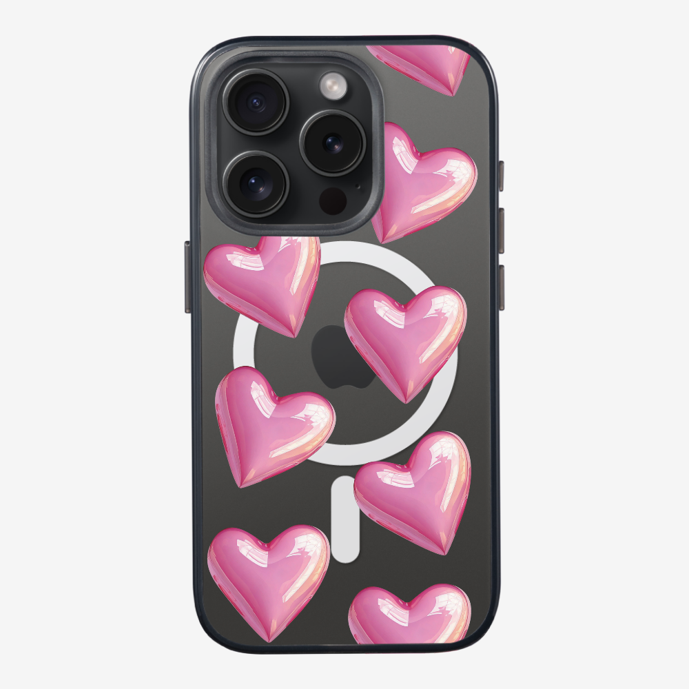 Pink Heart Phone Case