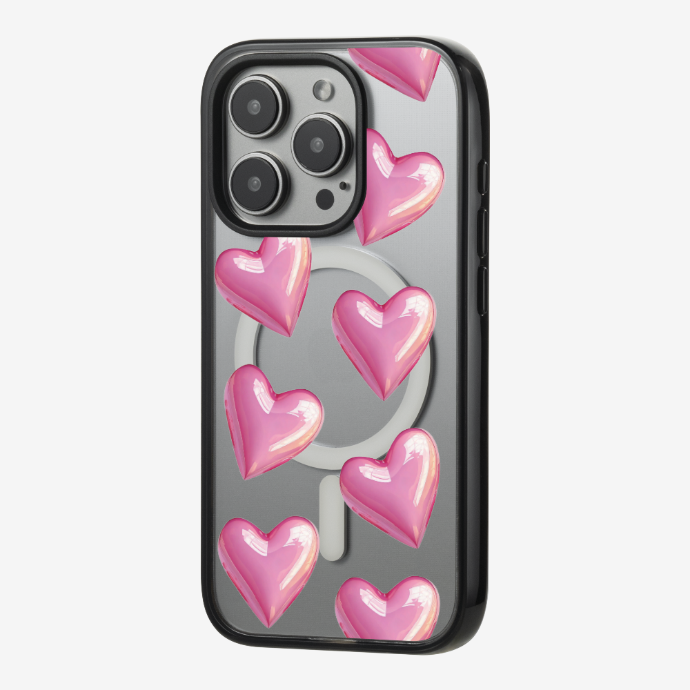 Pink Heart Phone Case