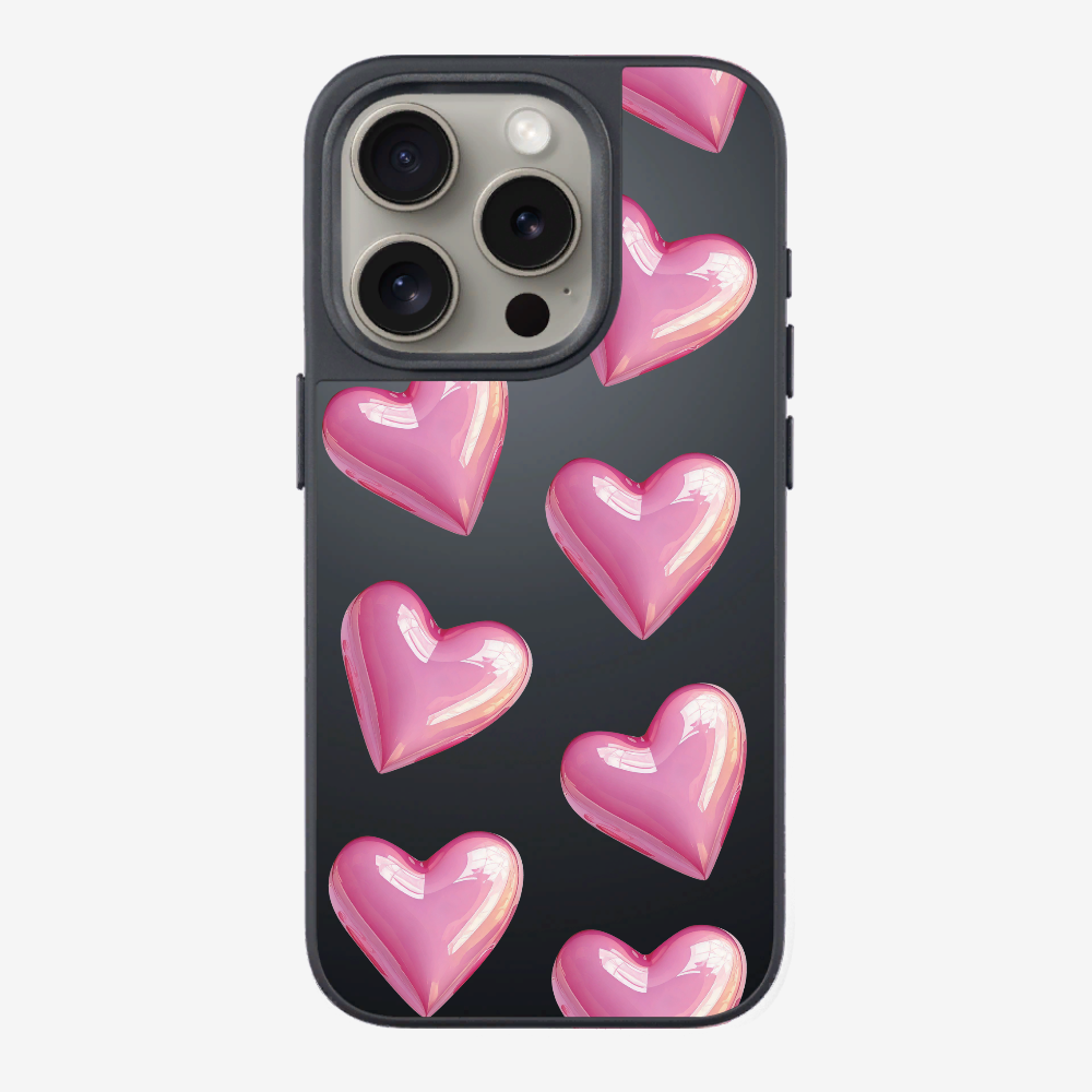 Pink Heart Phone Case