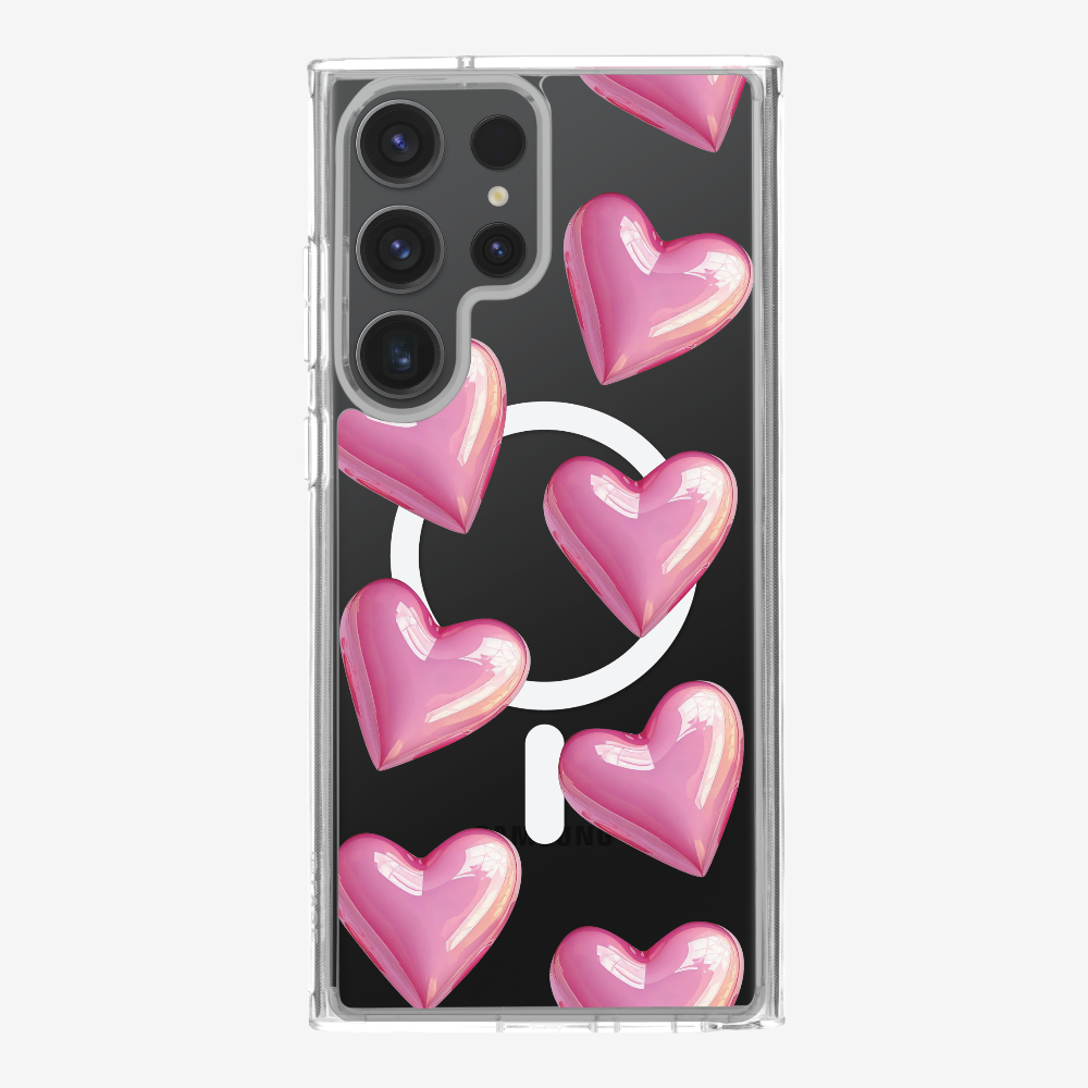 Pink Heart Phone Case