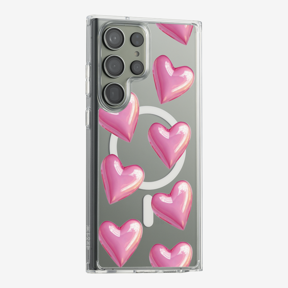 Pink Heart Phone Case