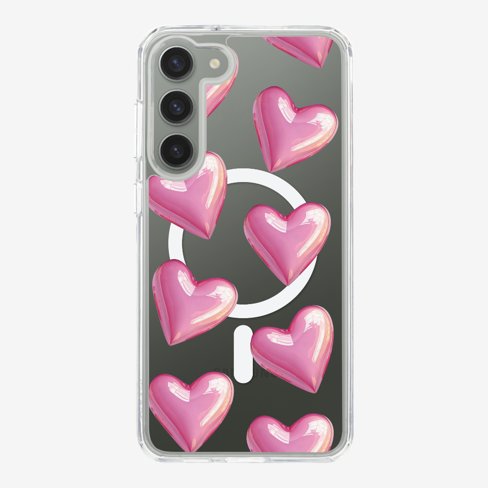 Pink Heart Phone Case