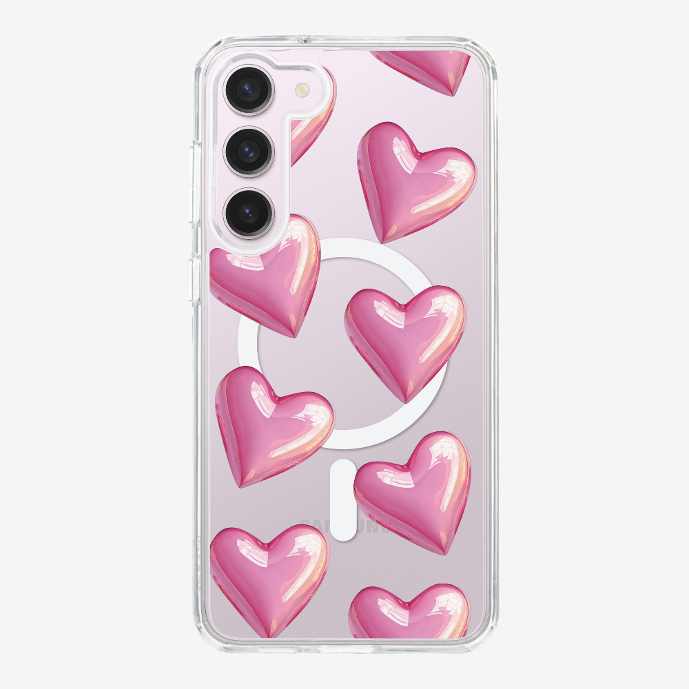 Pink Heart Phone Case