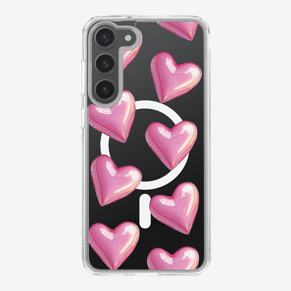 Pink Heart Phone Case