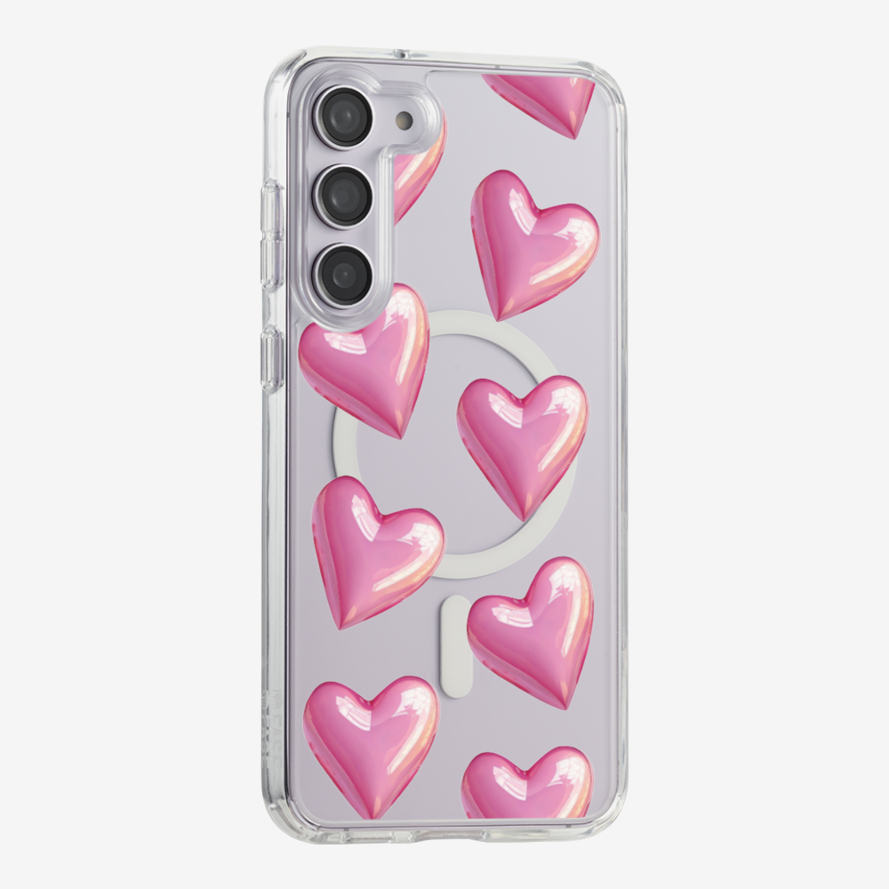 Pink Heart Phone Case