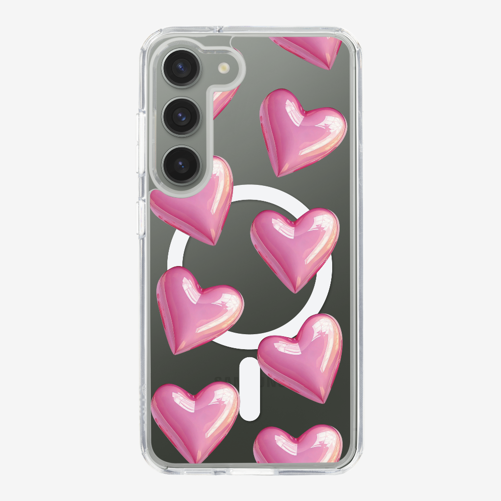 Pink Heart Phone Case