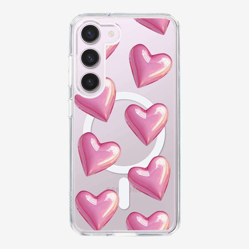 Pink Heart Phone Case