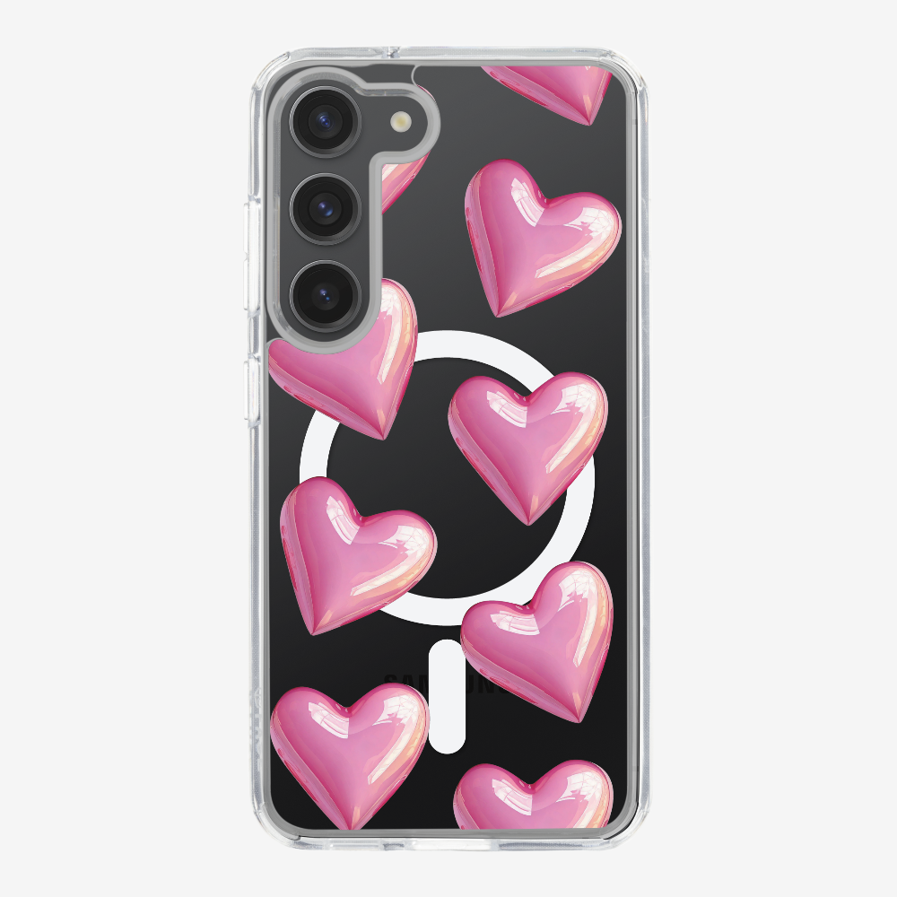 Pink Heart Phone Case