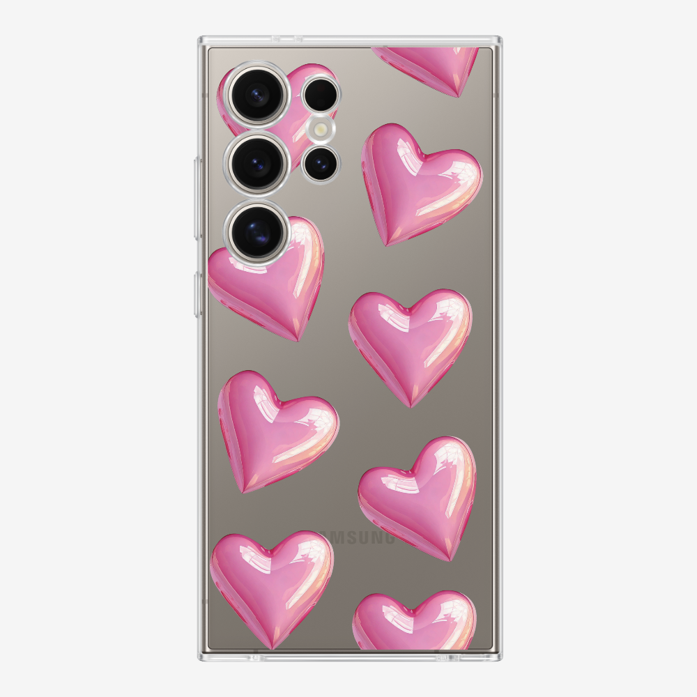 Pink Heart Phone Case