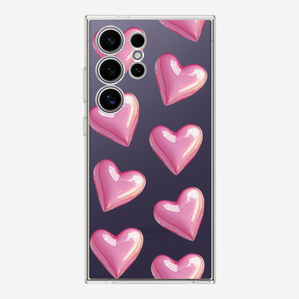 Pink Heart Phone Case