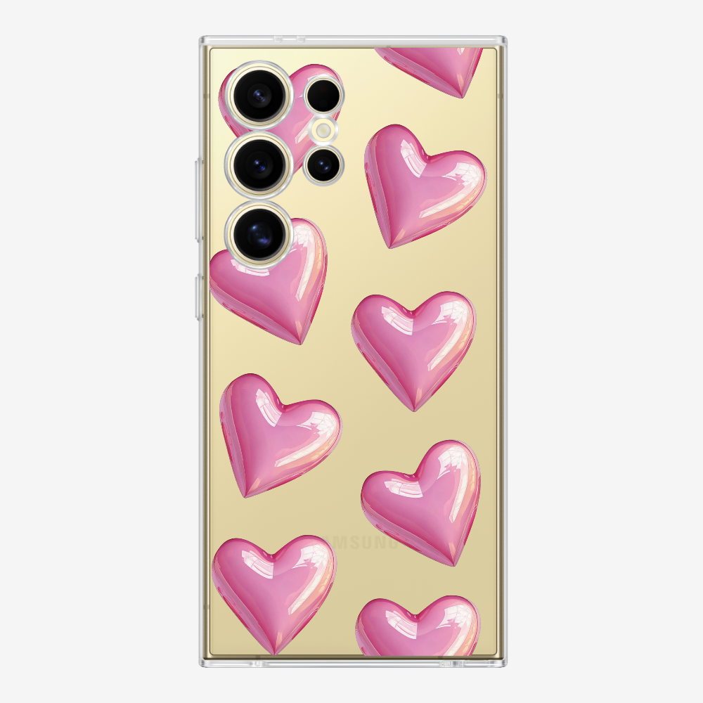 Pink Heart Phone Case